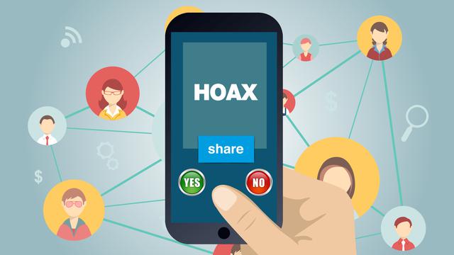 ilustrasi hoax